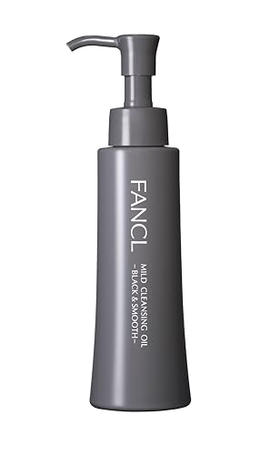 ファンケル (FANCL) マイルド クレンジング オイル <ブラック&スムース> 120mL×1本 (約60回分) 無添加 (毛穴ケア/黒ずみ) まつエクOK 1枚目 画像