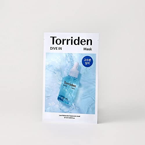 トリデン Torriden ダイブインマスク パック10枚入 【公式・正規品】フェイスパック シートマスク ヒアルロン酸 韓国コスメ 水分チャージ 保湿マスク 韓国コスメ 乾燥肌 潤い集中ケア 毎日使える インナードライ 混合肌 最後 画像