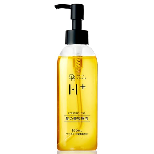 【ケラチン原液】DRH+ 毛髪を滑らかに整える 髪の美容原液 100mL KERATIN ONE インバス アウトバス トリートメント ヒートアクティブ効果 画像1