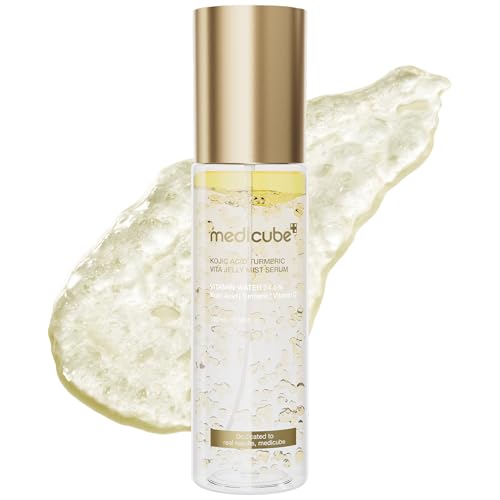 メディキューブ コウジ酸ビタゼリーセラムミスト スプレーセラム ミスト化粧水 ゼリテキスチャー 保湿ミスト 保湿セラム 潤いミスト エッセンスミスト 二層式 化粧水 敏感肌 乾燥肌 弾力 毛穴 キメ整える 画像1