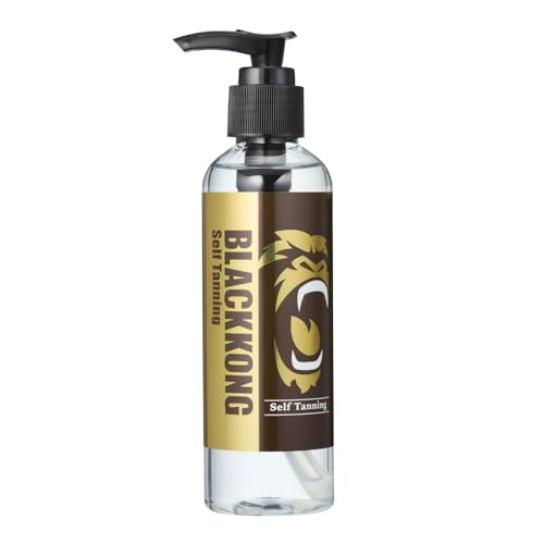 ブラックコング セルフタンニングローション 簡単 塗るだけ日焼け 小麦肌 BLACKKONG 180ml サンレス SEXY 小麦色 BODY STローション キレイなブロンズ肌へ 1枚目 画像
