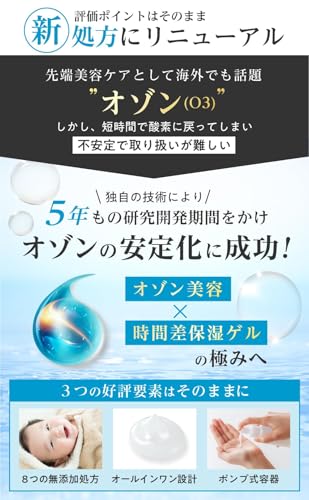 メディプラスゲル 180g (約2ヶ月分) | オールインワン 長時間保湿 セラミド 無香料 乾燥肌 敏感肌 無添加 ポンプ式 美容液 乳液 化粧水 クリーム スキンケア 中間 画像