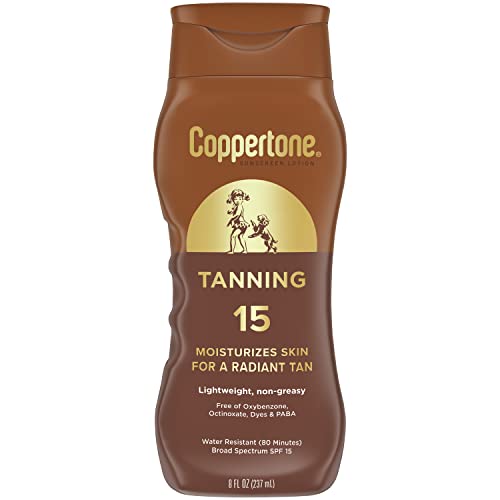 Coppertone Tanning Lotion SPF 15,8 oz 1枚目 画像