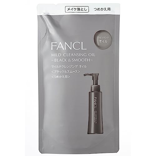 ファンケル (FANCL) マイルド クレンジング オイル ＜ブラック＆スムース＞ (詰め替え用) 無添加 (毛穴ケア/黒ずみ) まつエクOK 画像1