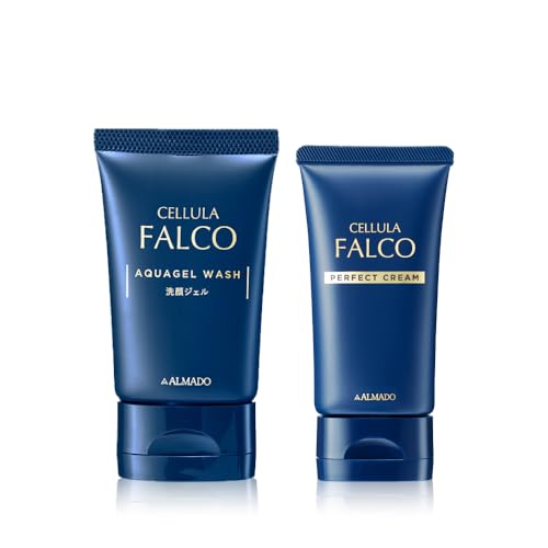 チェルラーファルコ パーフェクトクリーム 40g & アクアジェルウォッシュ 30g アルマード 医薬部外品 オールインワン メンズ 1枚目 画像