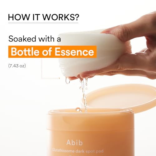 Abib グルタチオンソームパッド 220ml / 60枚 Glutathiosome dark spot pad/グルタチオン/くすみ・シミ・トラブル跡集中ケア 中間 画像