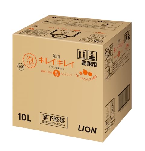 【業務用 大容量】キレイキレイ 薬用 泡ハンドソープ 10L フルーツミックスの香り (医薬部外品) 詰め替え 画像1