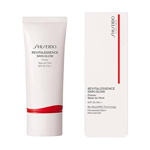SHISEIDO メーキャップ エッセンス スキングロウ プライマー 30g SPF25 PA++ | 化粧下地 | リキッド状 | 無香料 | つや 保湿 毛穴カバー | 資生堂 画像1