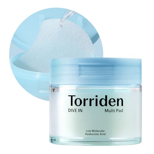 トリデン (Torriden) ダイブイン マルチパッド 80枚入 【公式・正規品】ふき取り化粧水 保湿 水分チャージ セラム 密着 さっぱり 時短 手軽 ヒアルロン酸 パック メイクノリ 低刺激 肌に優しい 韓国コスメ スキンケア うるおい 画像1