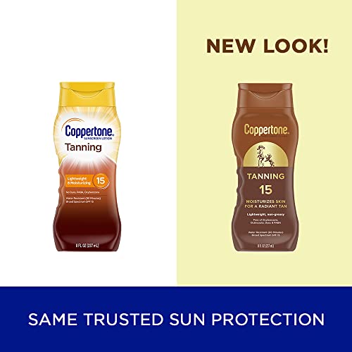 Coppertone Tanning Lotion SPF 15,8 oz 最後 画像
