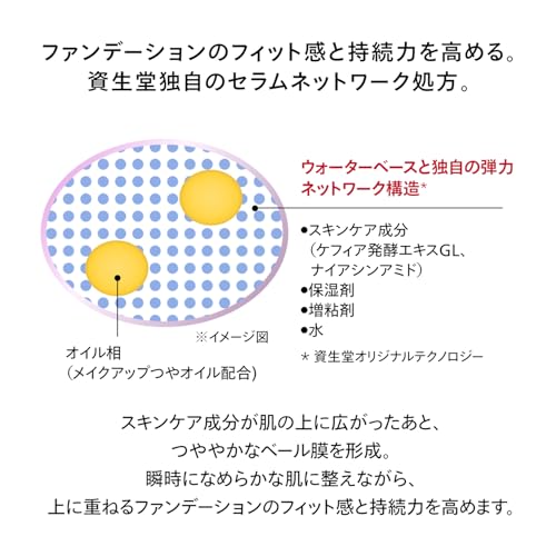 SHISEIDO メーキャップ エッセンス スキングロウ プライマー 30g SPF25 PA++ | 化粧下地 | リキッド状 | 無香料 | つや 保湿 毛穴カバー | 資生堂 中間 画像