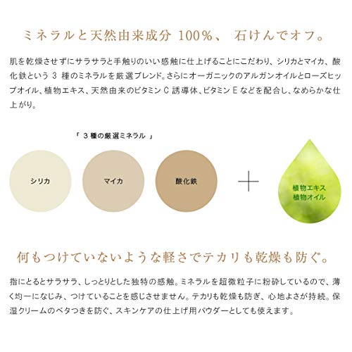 オンリーミネラル(ONLY MINERALS) ミネラルクリアグロウフェイスパウダー 中間 画像