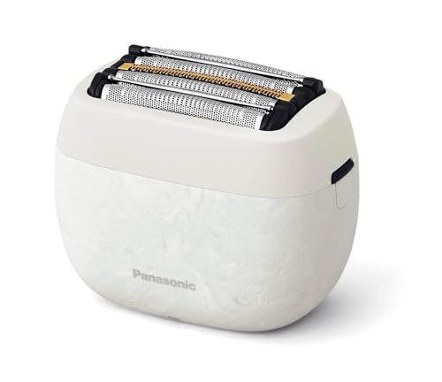 パナソニック ラムダッシュ パームインシェーバー メンズシェーバー コンパクト 石目調タイプ 5枚刃 マーブルホワイト ES-PV6A-W 画像1