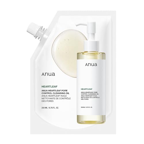 ANUA(アヌア)ドクダミコントロールクレンジングオイル200ml (リフィル) 詰め替え用 毛穴 角質 皮脂 黒ずみケア メイク落とし ゆらぎ肌 オイリー肌 heartleaf cleansing oil つめかえ用 スキンケア【公式・正規品】 1枚目 画像