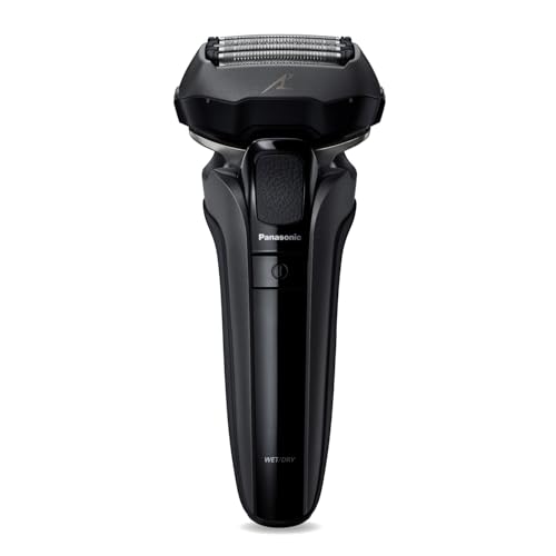 パナソニック ラムダッシュPRO 電気シェーバー 5枚刃 【Amazon.co.jp限定】 お風呂剃り可 黒 ES-NLV5X-K 画像1