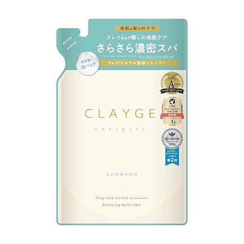 CLAYGE クレージュ シャンプー SR さらっとなめらか フローラルムスクの香り 詰替え用 400ml 1枚目 画像
