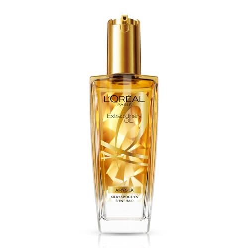 L'Oreal Paris(ロレアルパリ) ヘアオイル エルセーヴ エクストラオーディナリーオイル エアリーシルク メンズ スタイリング さらさら 洗い流さないトリートメント 1枚目 画像