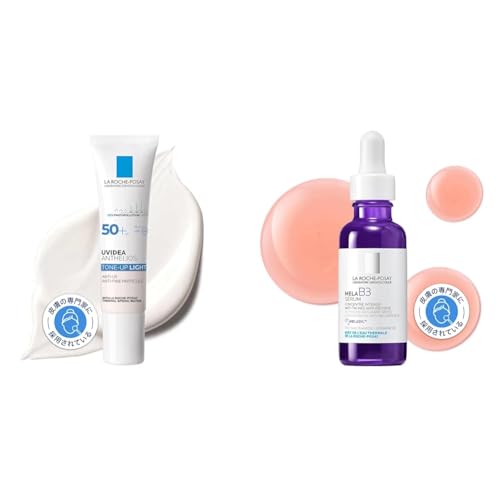 La Roche-Posay(ラロッシュポゼ) 【日やけ止め・化粧下地】UVイデア XL プロテクショントーンアップホワイト + 【エイジング美容液】メラ B3 セラム 画像1