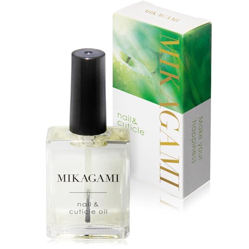 MIKAGAMI ネイルオイル 5つの保湿成分配合 14ml(ガラス瓶タイプ) 画像1