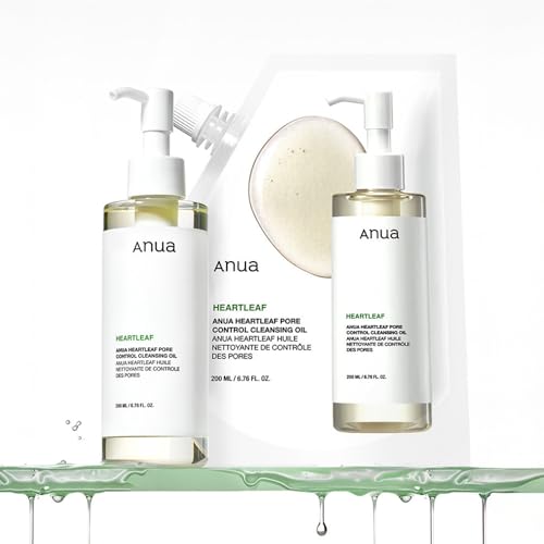 ANUA(アヌア)ドクダミコントロールクレンジングオイル200ml (リフィル) 詰め替え用 毛穴 角質 皮脂 黒ずみケア メイク落とし ゆらぎ肌 オイリー肌 heartleaf cleansing oil つめかえ用 スキンケア【公式・正規品】 最後 画像