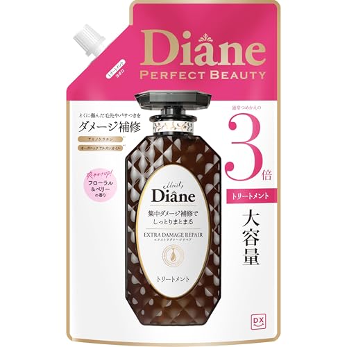 Diane(ダイアン) DX(デラックス) 【大容量】トリートメント [ダメージ補修] フローラル&ベリーの香り DX エクストラダメージリペア 詰め替え 1000ml 【Amazon.co.jp限定】 画像1