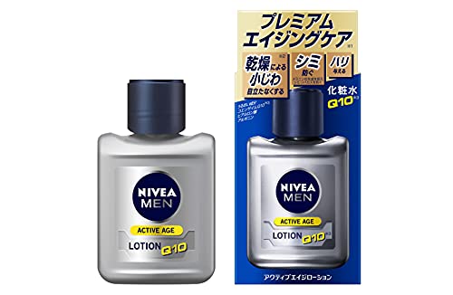 ニベアメン【Amazon.co.jp 限定】【医薬部外品】ニベアメン アクティブエイジローション メンズ化粧水 [ ハリ・ツヤを与える ][ シミ・ソバカスを防ぐ ] [ ノンアルコールタイプ ] [ 無香料 ]化粧水本体 110ミリリットル (x 1) 画像1