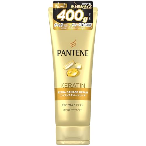 パンテーン 洗い流すトリートメント 400g 超特大 エクストラダメージリペア 大容量 1枚目 画像