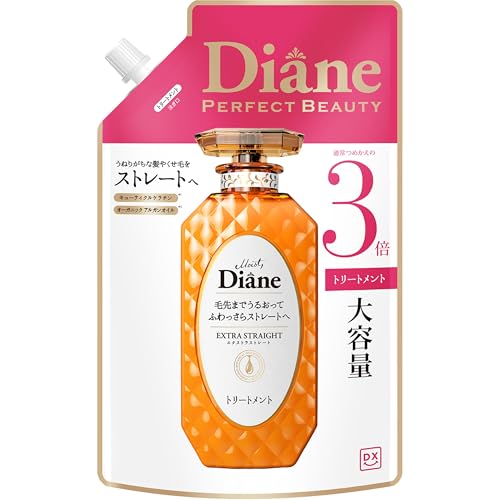 Diane(ダイアン) 【大容量】トリートメント [ストレート] フローラル&ベリーの香り DX エクストラストレート 詰め替え 1000ml 【Amazon.co.jp限定】 画像1