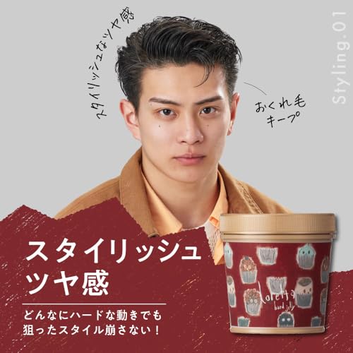 ロレッタ スタイリング (ハードゼリー&グリースゼリー&ベースケアオイル1DAYおまけ付き【Amazon.co.jp限定】) 中間 画像