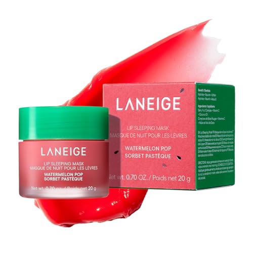 ラネージュ リップスリーピングマスク ウォーターメロン 20g リップクリーム リップバーム リップマスク 保湿 韓国 画像1