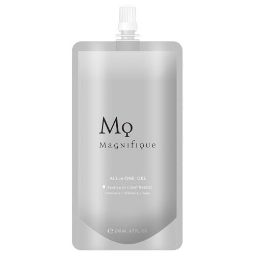 マニフィーク オールインワンジェル 化粧水 乳液 美容液 クリーム つめかえ メンズ スキンケア 200mL KOSE magnifique 1枚目 画像