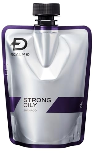 スカルプD シャンプー メンズ つけかえ用 ストロングオイリー 超脂性肌用 アミノ酸 日本製 医薬部外品 350ml アンファー 画像1