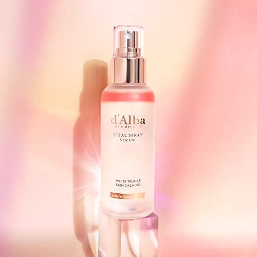 [d'Alba公式] ホワイトトリュフ バイタル スプレーセラム 100ml 公式 ミスト化粧水 さっぱり 鎮静 保湿 セラム 美容液 弾力 毛穴 化粧水 ミスト スプレー 敏感肌 ヴィーガン 最後 画像