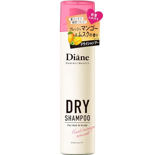 Diane(ダイアン) ドライシャンプー (水のいらないシャンプー) フレッシュマンゴー&ムスクの香り ダイアン パーフェクトビューティー 95g 画像1
