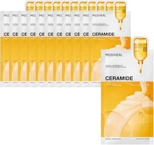 MEDIHEAL OFFICIAL(メディヒール) セラミドエッセンシャルマスク 10枚 Ceramide Essential Mask 10P 高保湿 美容液たっぷり しっとり スキンケア 画像1