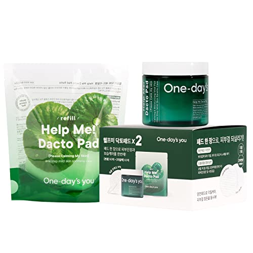 【One-day's you】ワンデイズユー ヘルプミー ダクトパッド 1+1 大容量 SET 拭き取り化粧水 トナーパッド 拭き取りパッド スキンケア 角質ケア 毛穴ケア 化粧水 トナー [日本公式][正規品] 画像1