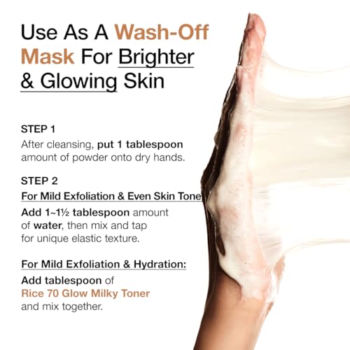 ANUA (アヌア) ライスブライトニング酵素洗顔パウダー40g 洗顔パウダー 毛穴 黒ずみ 角質ケア トーンアップ 酵素パック アルブチン ビタミン 乾燥肌 混合肌 スキンケア 韓国洗顔 韓国コスメ【公式・正規品】 中間 画像