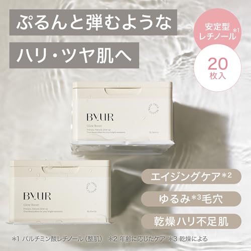 大容量パック シートマスク レチノール ビタミン グルタチオン グローブースト デイリーマスク (グローブースト) 最後 画像