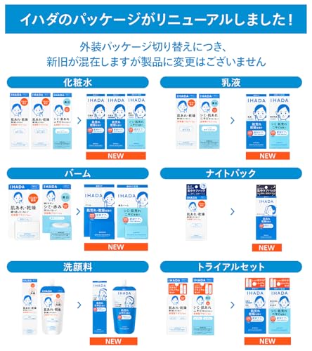 イハダ 化粧水 薬用ローション(とてもしっとり) 肌荒れ 混合肌 ニキビ 乾燥 敏感肌 低刺激 うるおい 【医薬部外品】 本体 180mL 最後 画像