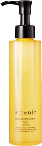 アテニア (Attenir) スキンクリア クレンズ オイル アロマタイプ (175mL / リフレシングシトラスの香り) クレンジング クレンジングオイル メイク落とし (ダブル洗顔不要/毛穴/乾燥/角質) レギュラーボトル / 約2か月分の外観・全体像 画像