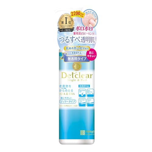 DETクリア ブライト＆ピール ピーリングジェリー＜無香料タイプ＞【医薬部外品】 1
