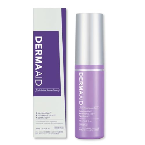 ダーマエイド DERMAAID トリプルアクティブファーストセラム 導入美容液 48mL シワ改善 シミ予防 美白 肌荒れ防止 ナイアシンアミド トラネキサム酸 パンテノール エイジングケア 無香料 スキンケアの外観・全体像 画像