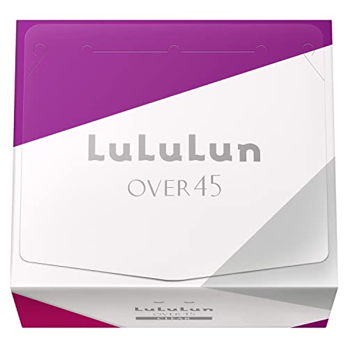 LuLuLun ルルルン OVER45 アイリスブルー (肌を明るくする, うるおいを与える) 32枚入 パック フェイスパック シートマスク 大容量 デイリー保湿の外観・全体像 画像