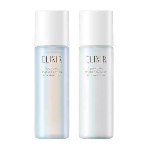 ELIXIR エリクシール 【医薬部外品】 リフトモイスト トライアルセット しっとりタイプ ca 30mL+30mL | トライアル ・ 旅行用 | ミルク・ローション状 | リラックス感のあるアクアフローラルの香り | エイジングケア ハリ 乾燥小ジワ うるおい 1