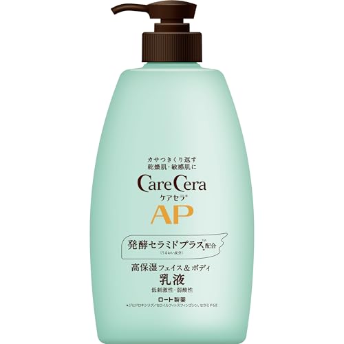 ケアセラ(CareCera) APフェイス&ボディ乳液 大容量本体 400ml (セラミドプラス×7種の天然型セラミド配合)の外観・全体像 画像