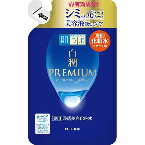 肌ラボ 白潤プレミアム 薬用浸透美白化粧水 つめかえ用 [医薬部外品] 170ミリリットル (x 1) 1