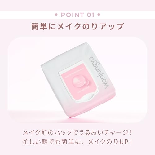 【公式】Wonjungyo (ウォンジョンヨ) モイストアップレディスキンパック DM 50枚入り 高保湿タイプ 【スキンパックお試しセット】 53枚の特徴・詳細 画像