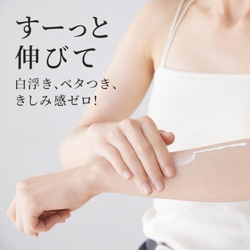 【 日焼け止め 化粧下地 クリーム 】 無色 40g [ 顔 ノンケミカル 処方 紫外線吸収剤フリー SPF50+ PA++++ ウォータープルーフ 7種の美容成分配合でスキンケアも叶えるUVクリーム しっとり保湿 ] Pro KuSuの特徴・詳細 画像