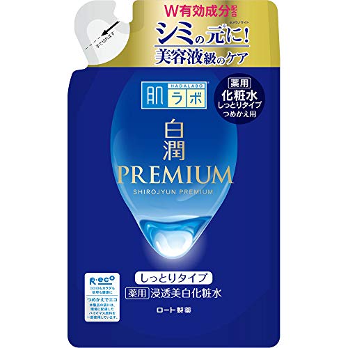 肌ラボ 白潤プレミアム 薬用浸透美白化粧水しっとり つめかえ用 【医薬部外品】 170ミリリットル 1
