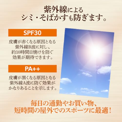 ファンデーション モイスチュアリキッドファンデーションE E40 ナチュラル 35g (リキッドファンデ 毛穴 SPF30 PA++) 【 セルザード 】の特徴・詳細 画像